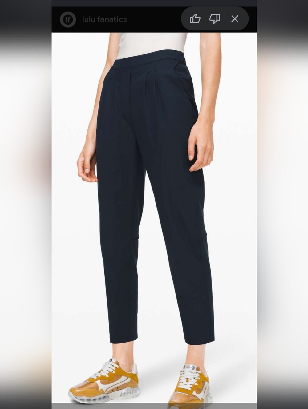 Lululemon Essential High-Rise Trouser -True Navy - Picture 1 of 10
